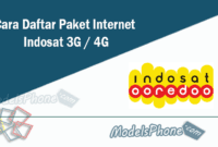 Cara Daftar Paket Internet Indosat 3G 4G