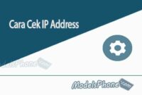 Cara Cek IP Address